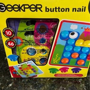 Learning & educational / geekper button nail